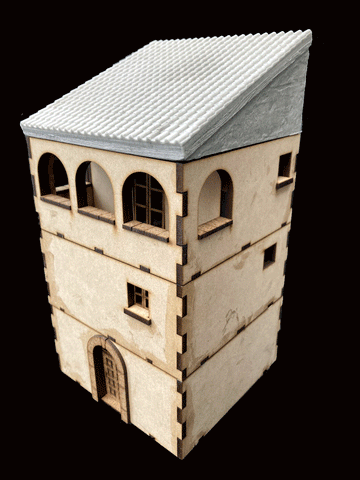 28mm 1:56 "Pantile House 6"