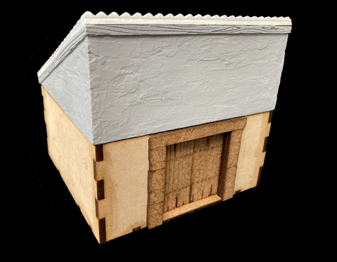 28mm 1:56 "Pantile Store 2"