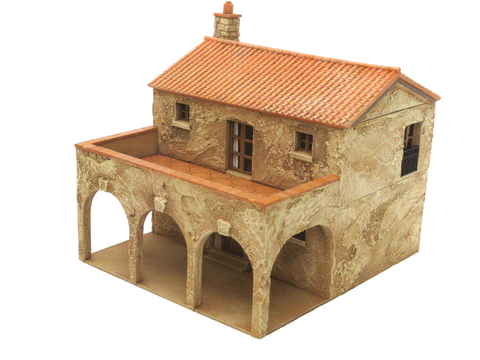 28mm 1:56 "Pantile House 2"