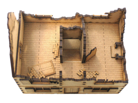28mm 1:56 "Ruined House 3"