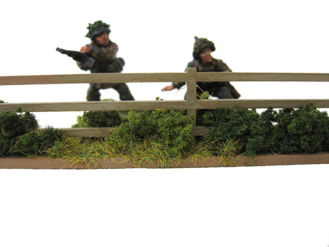 28mm 1:56 Post and Rail Fences 1.8M (Approx 6')