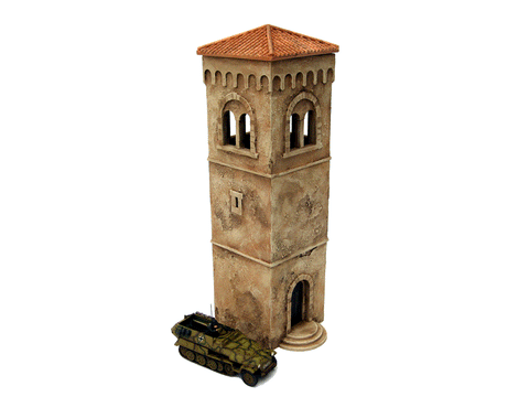 28mm 1:56 "Pantile Tower"