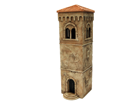 28mm 1:56 "Pantile Tower"