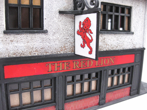 28mm 1:56  "The Red Lion Pub"