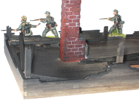 28mm 1:56 Eastern Front "Razed 1"