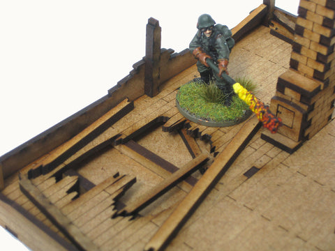 28mm 1:56 Eastern Front "Razed 1"