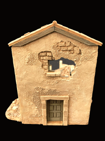 28mm 1:56 "Pantile Ruin B"