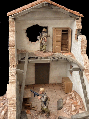 28mm 1:56 "Pantile Ruin B"