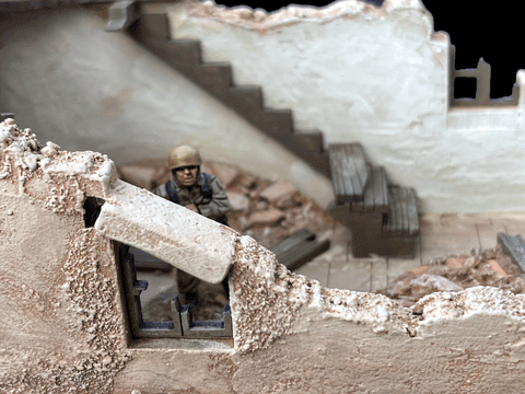 28mm 1:56 "Pantile Ruin B"
