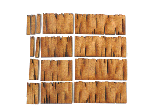 28mm 1:56 Rustic Fences 1.35m ( 54")