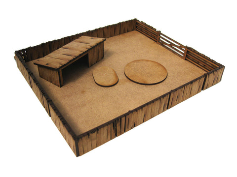 28mm 1:56 "Rustic Pigsty & Pen"