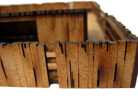 28mm 1:56 "Rustic Pigsty & Pen"