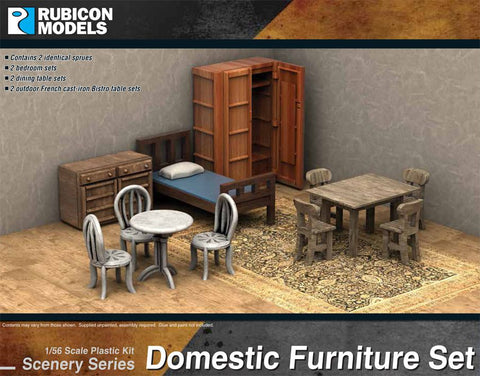 Any: Rubicon 28mm 1/56 : Domestic Furniture Set (283007)