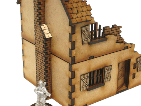 20mm 1:72 "Ruined House 1"