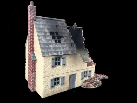 28mm 1:56 "Ruined House 2"