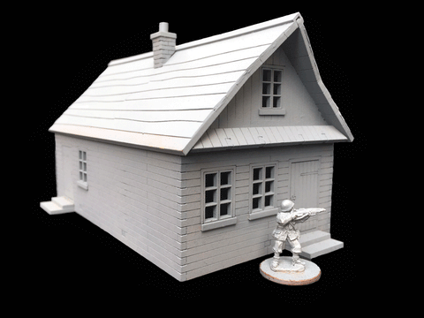 20mm 1:72 Eastern Front "Rural House 1"