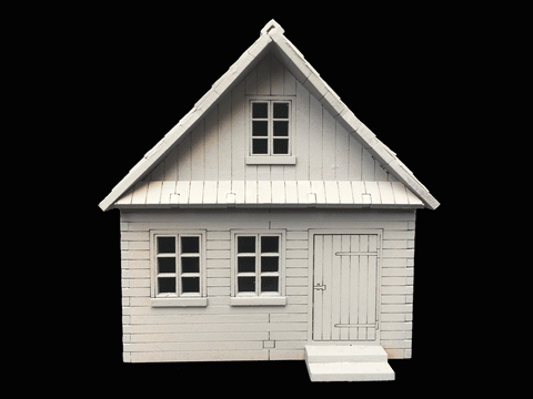 20mm 1:72 Eastern Front "Rural House 1"