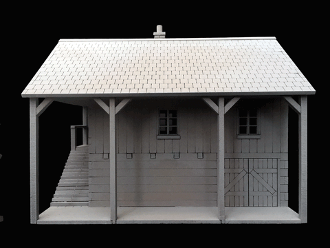 20mm 1:72 Eastern Front "Rural House 2"