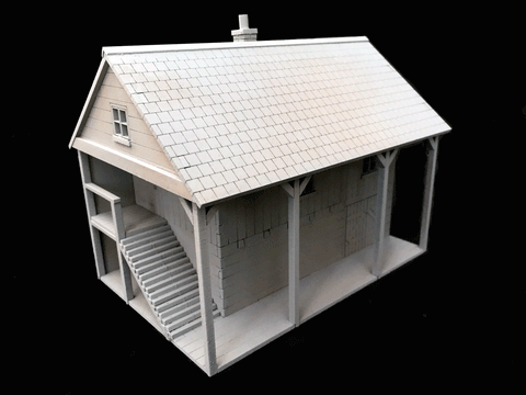 20mm 1:72 Eastern Front "Rural House 2"