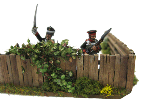 28mm 1:56 Rustic Fences 1.35m ( 54")