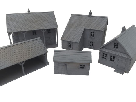 20mm 1:72 Eastern Front "Rural House 4"