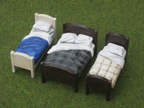 28mm 1:56 "Bed Set B2"