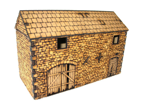 28mm 1:56 Stone Barn