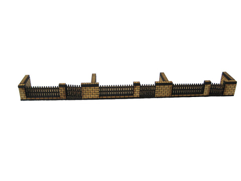 28mm 1:56 "The Terrace" Front Yard (Red brick version)