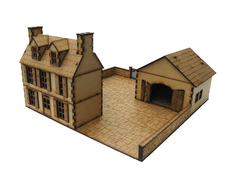 28mm 1:56 "Walled Tile 2"