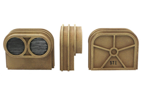28mm 1:56 Sci-Fi "Vents" Set of 3