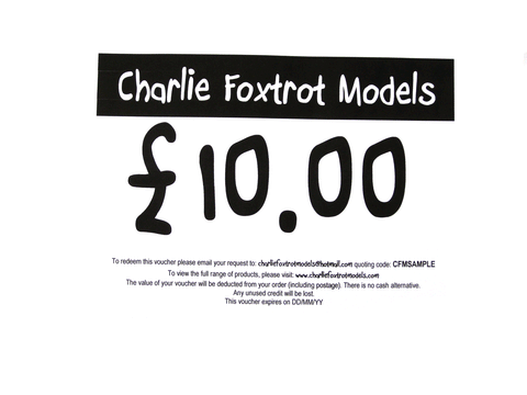 E-Gift Voucher £10.00