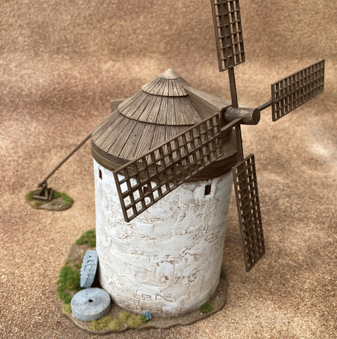 28mm 1:56 "Spanish Windmill" Kit B