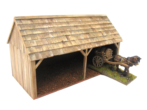 28mm 1:56 "Wagon Shed"