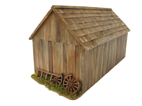 28mm 1:56 "Wagon Shed"