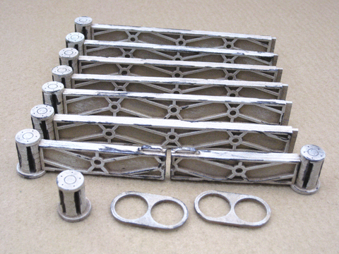 28mm 1:56 Sci-Fi "Perimeter Fence"