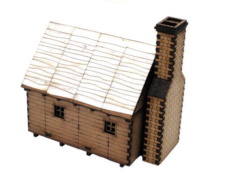 28mm 1:56 New World "Workers' House 2"